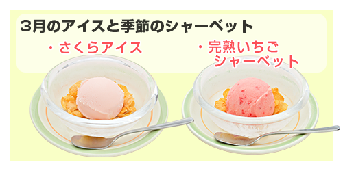 今月のデザート